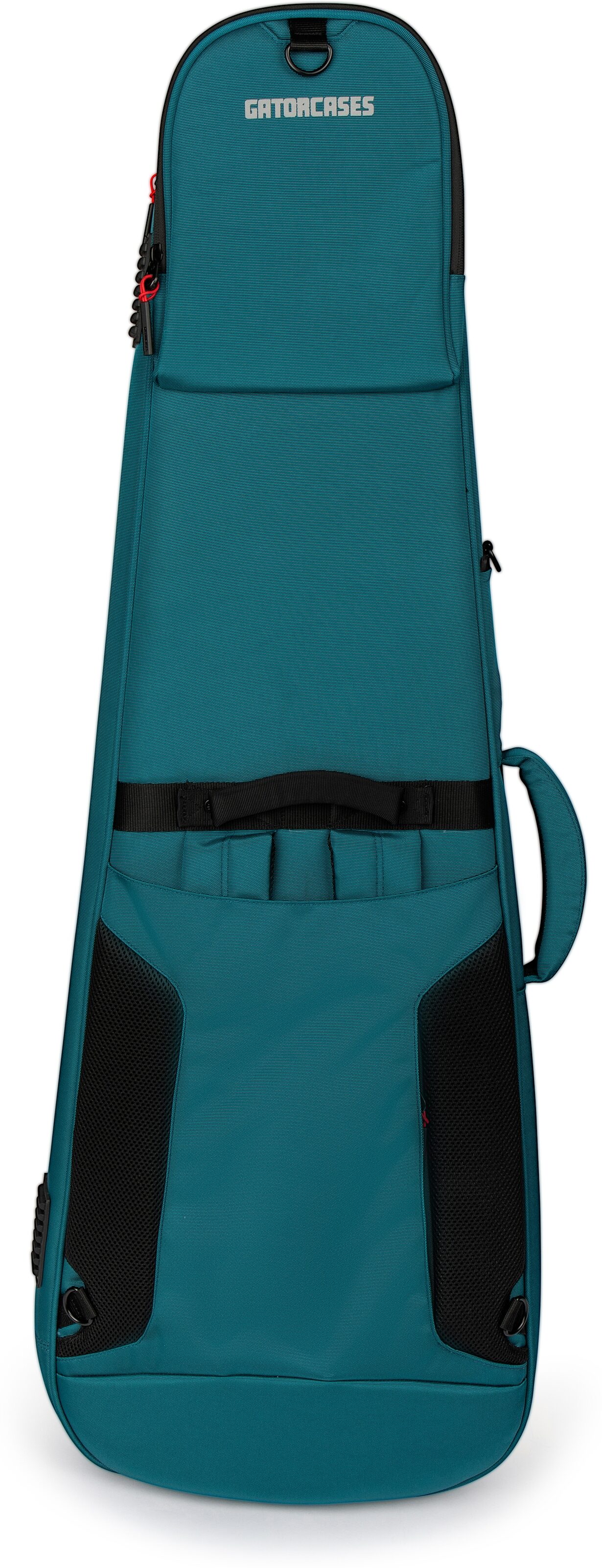 Gator G-ICONELECTRIC Icon Series Bag for Electric Guitars, Blue, Action Position Back
