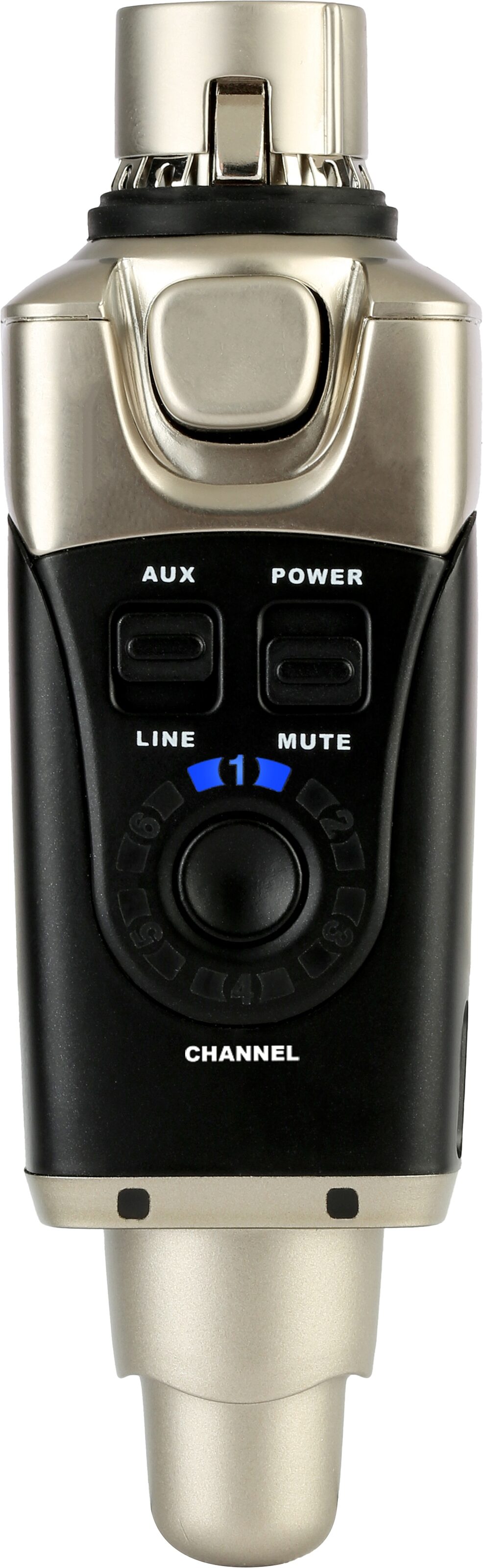 Xvive U45T9 5.8GHz Wireless In-Ear Wireless Monitor System with T9 Earphones, New, Action Position Back