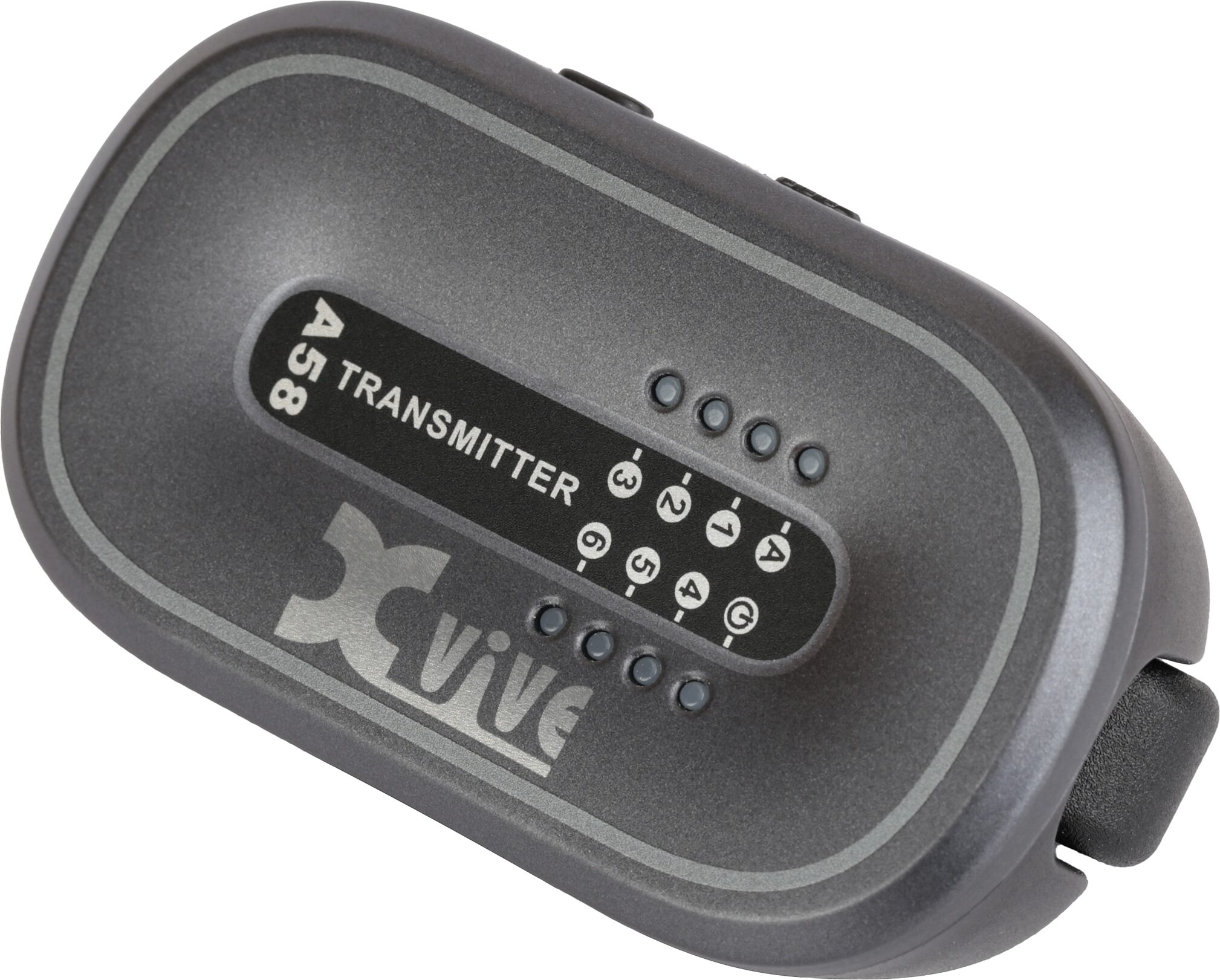 Xvive A58T 5.8GHz Digital Wireless Guitar Transmitter, New, Action Position Back