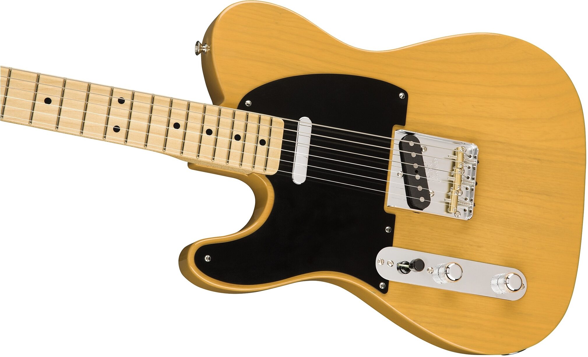 Fender American Original '50s Telecaster Electric Guitar, Left-Handed (with Case), ve