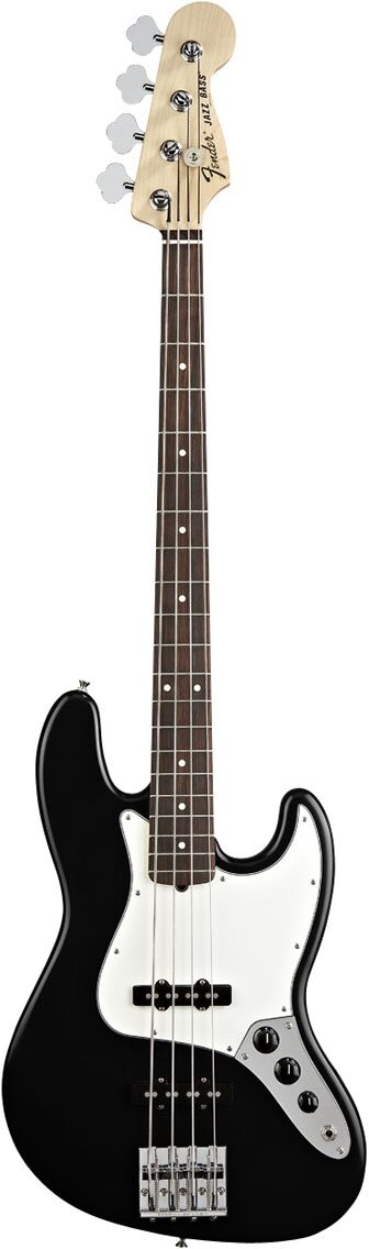 Fender Highway One Jazz Electric Bass (Rosewood with Gig Bag), Flat Black