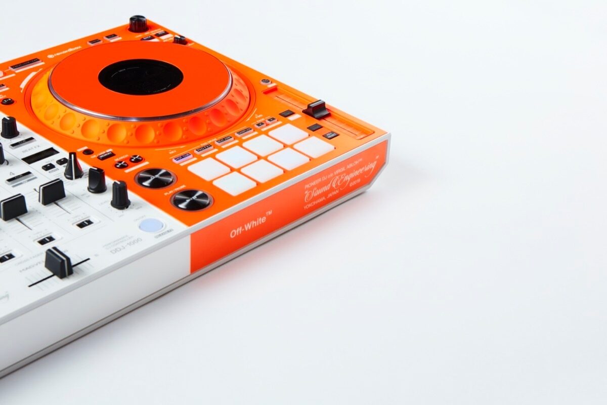 Pioneer DJ DDJ-1000-OW Off-White(TM) Limited-Edition Controller 