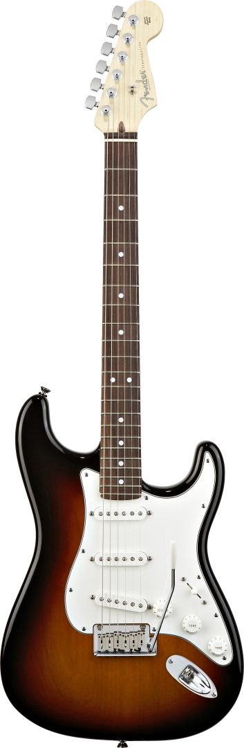 Fender American Series Stratocaster (Rosewood, With Case), 3-Color Sunburst