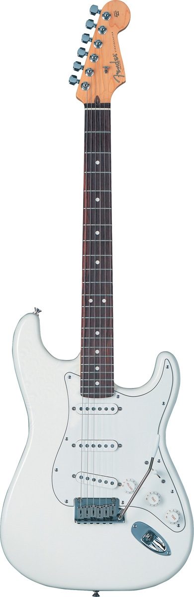Fender American Series Stratocaster (Rosewood, With Case), Olympic White