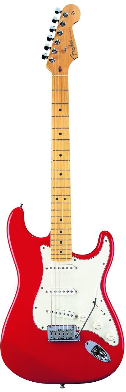 Fender American Series Stratocaster (Maple, With Case), Main