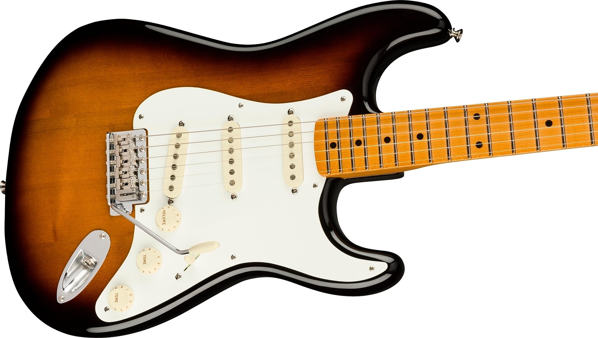 Fender Stories Eric Johnson '54 Virginia Stratocaster Electric Guitar (with Case), Action Position Back