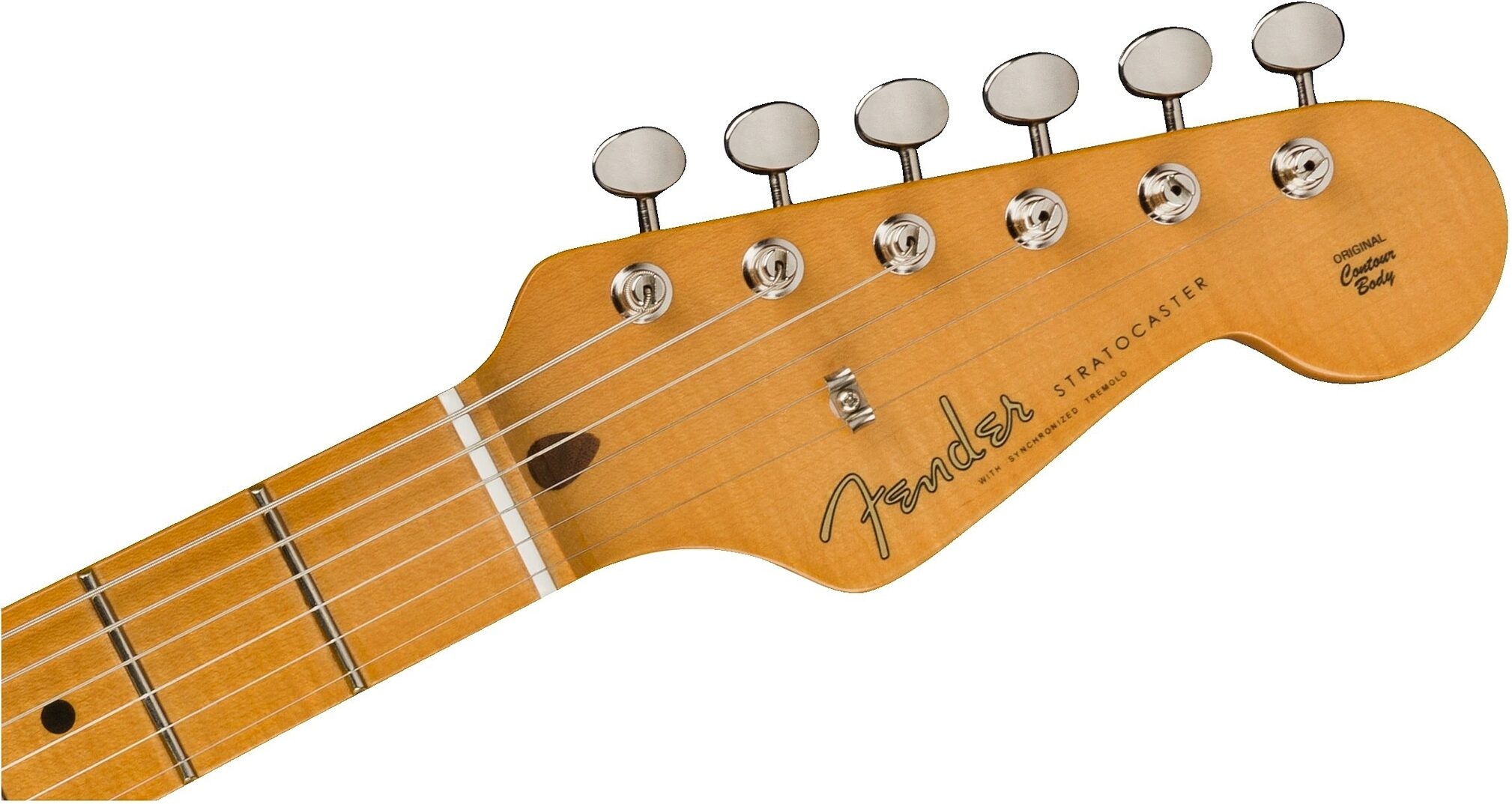 Fender Stories Eric Johnson '54 Virginia Stratocaster Electric Guitar (with Case), Action Position Back