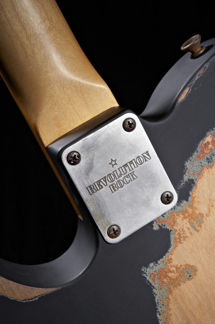 Fender Joe Strummer Signature Telecaster Electric Guitar, Neck Plate