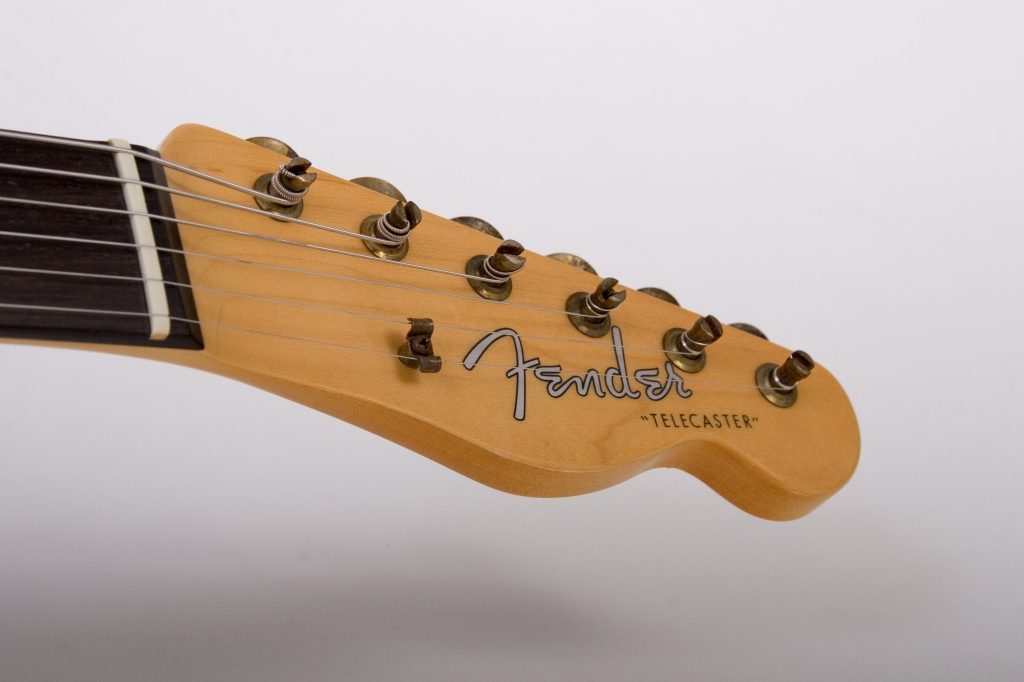 Fender Joe Strummer Signature Telecaster Electric Guitar, Headstock