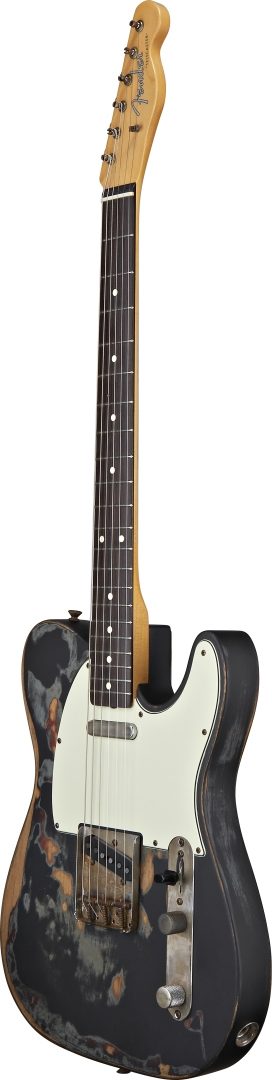 Fender Joe Strummer Signature Telecaster Electric Guitar, Front and Side