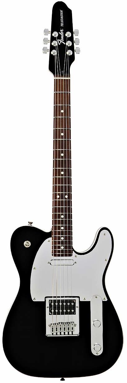 Fender John 5 Signature Telecaster Electric Guitar (with Gig Bag), Black