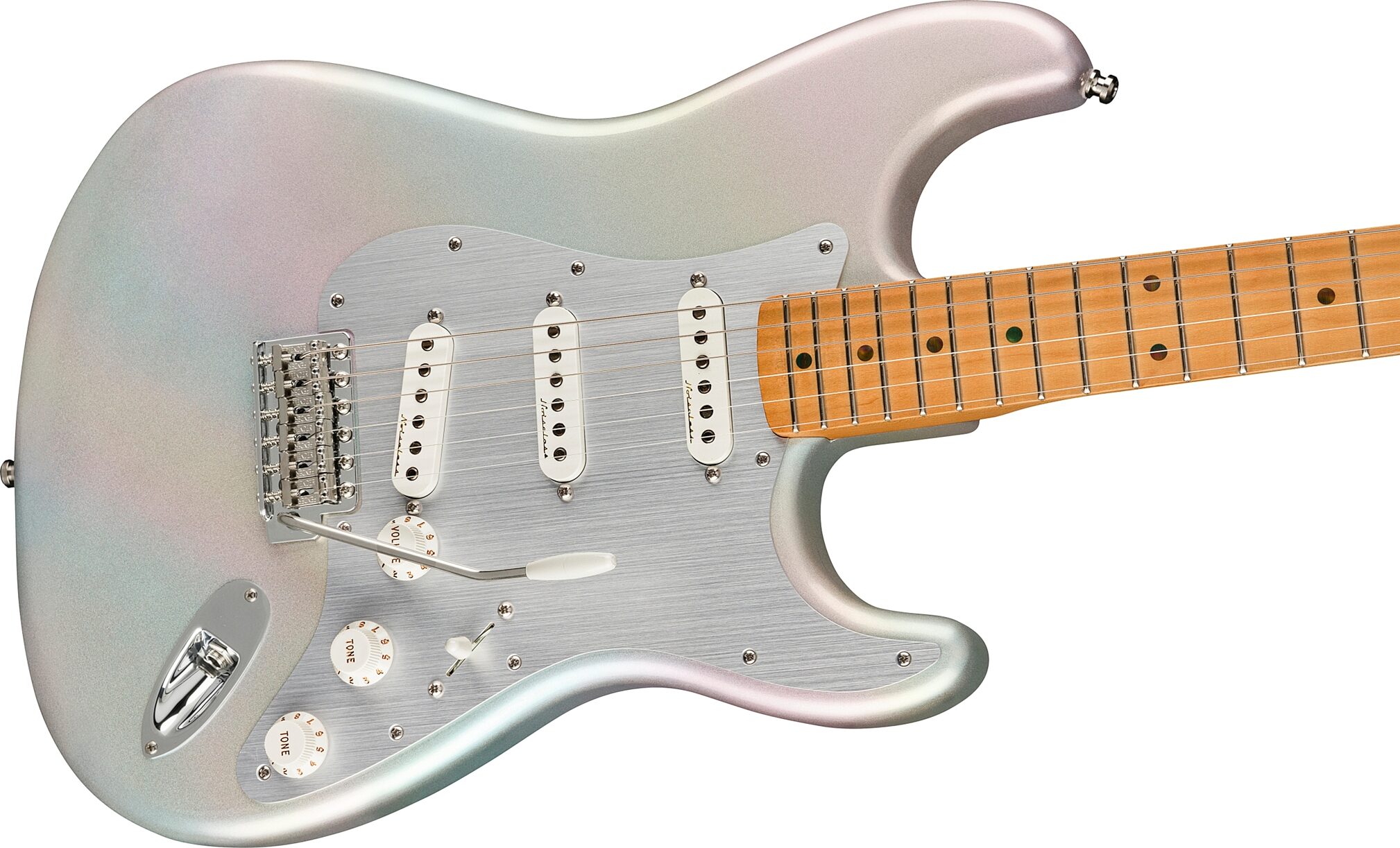Fender H.E.R. Stratocaster Electric Guitar (with Gig Bag), Action Position Back