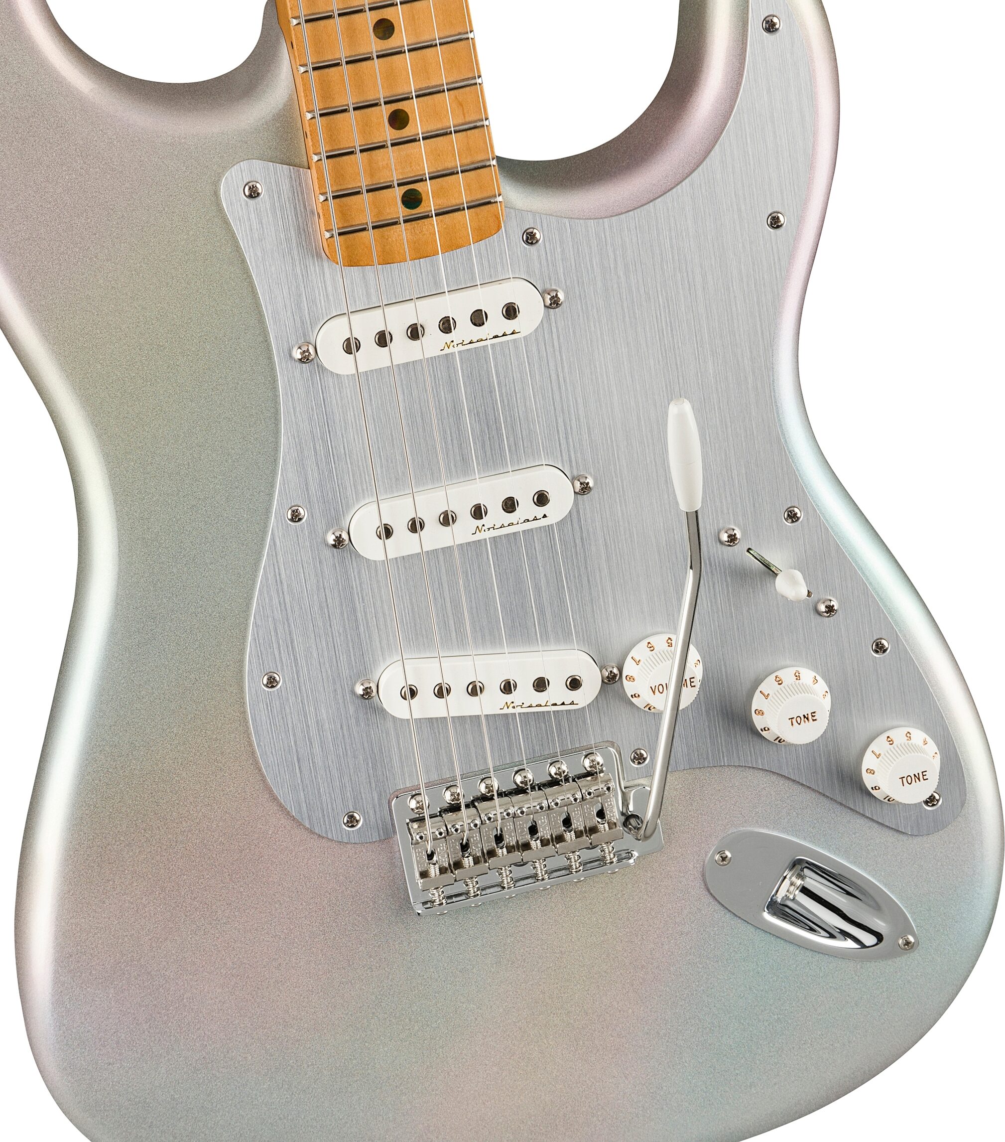Fender H.E.R. Stratocaster Electric Guitar (with Gig Bag), Action Position Back