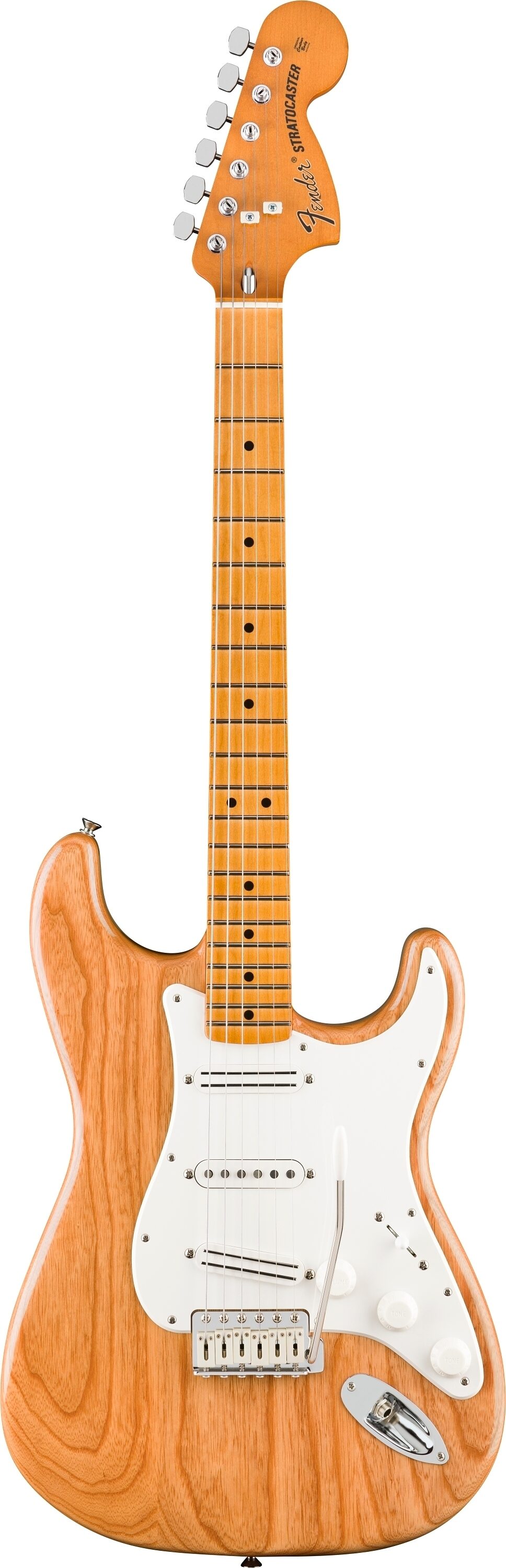 Fender Limited Edition Mark Speer Stratocaster Electric Guitar, Maple Fingerboard (with Gig Bag), Natural, Action Position Back