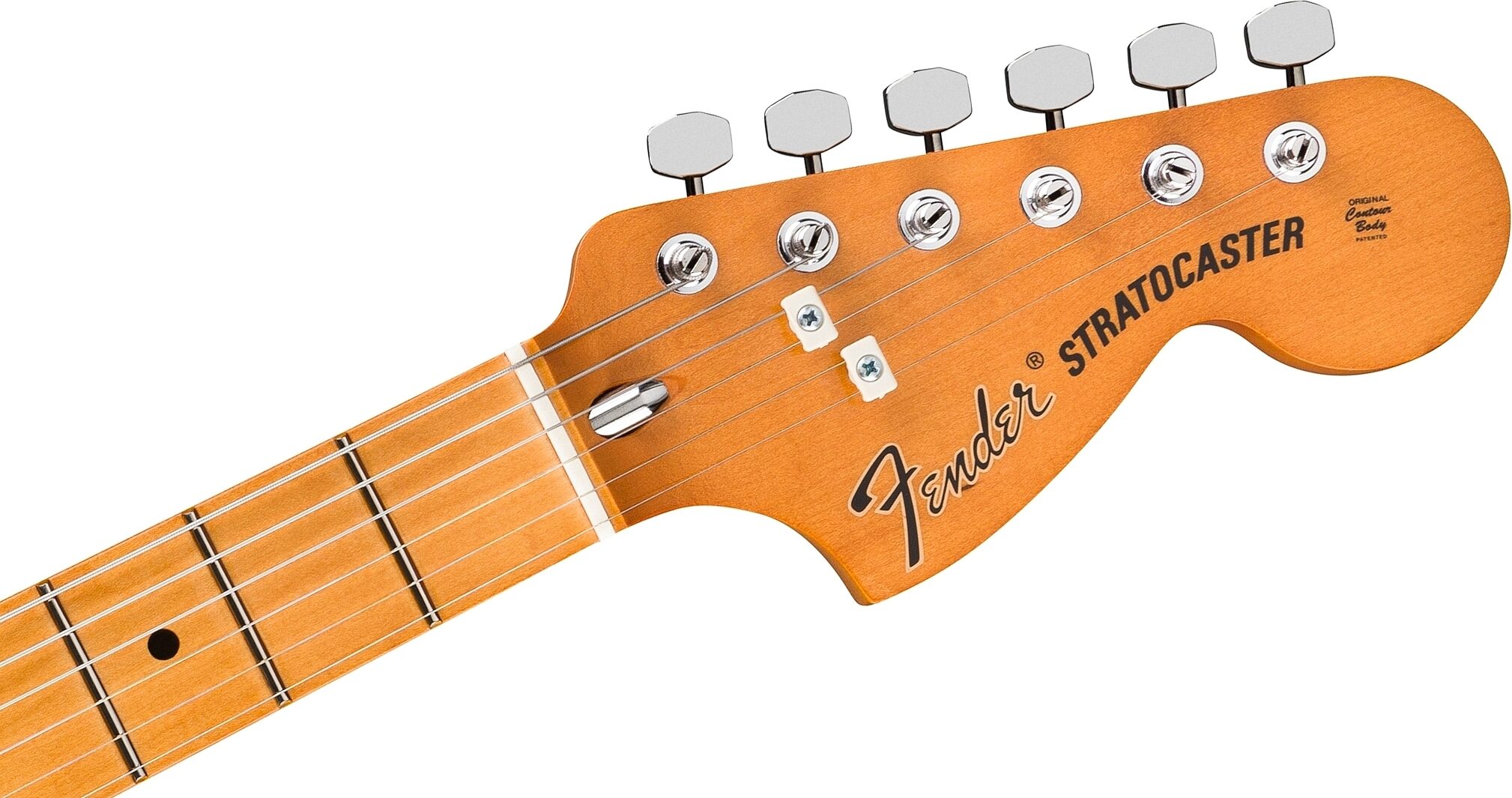 Fender Limited Edition Mark Speer Stratocaster Electric Guitar, Maple Fingerboard (with Gig Bag), Natural, Action Position Back