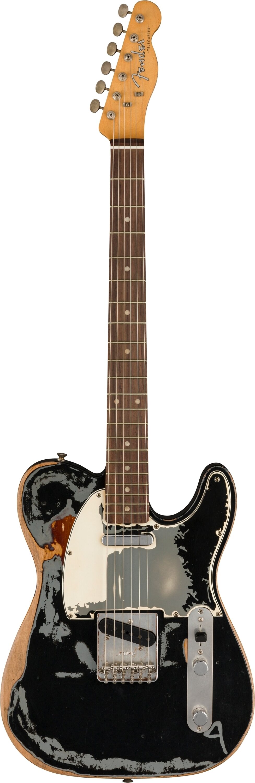 Fender Limited Edition Joe Strummer Telecaster Electric Guitar (with Case), Action Position Back