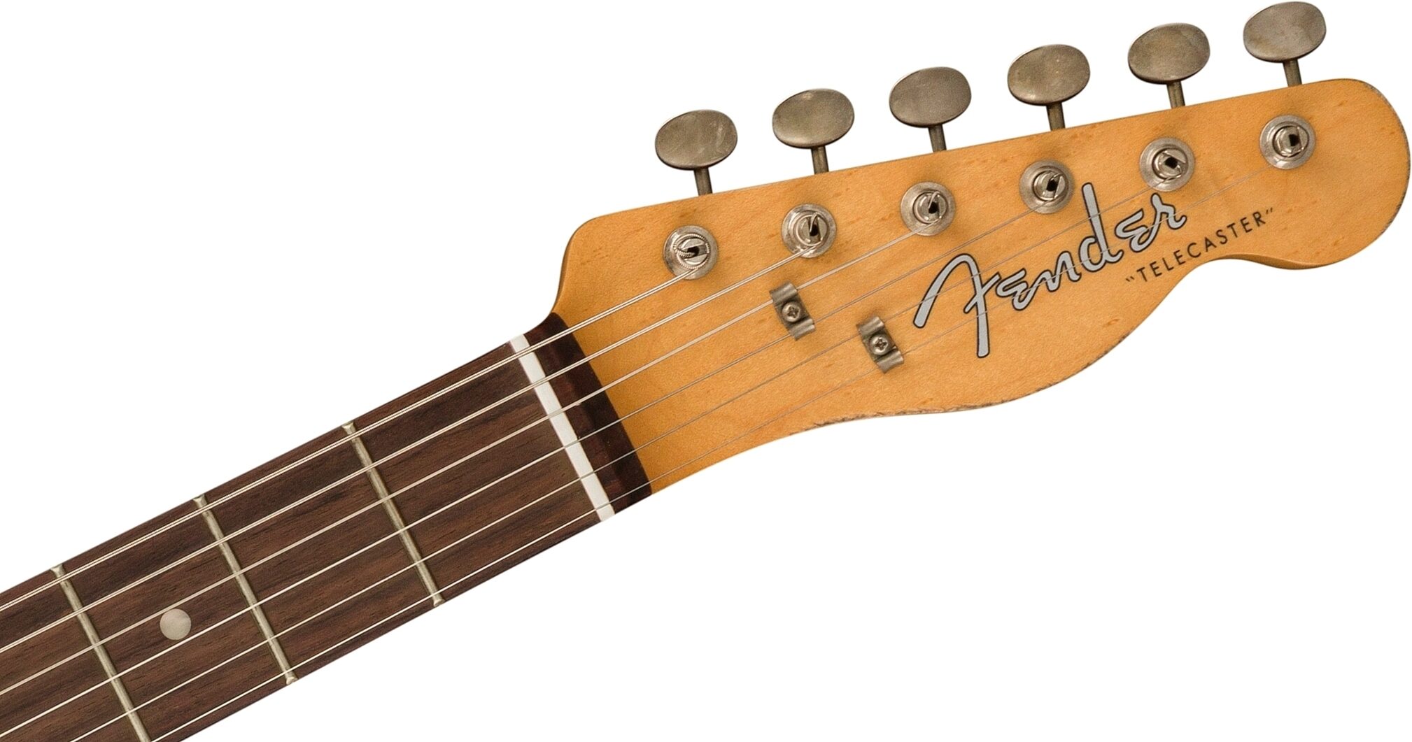 Fender Limited Edition Joe Strummer Telecaster Electric Guitar (with Case), Action Position Back