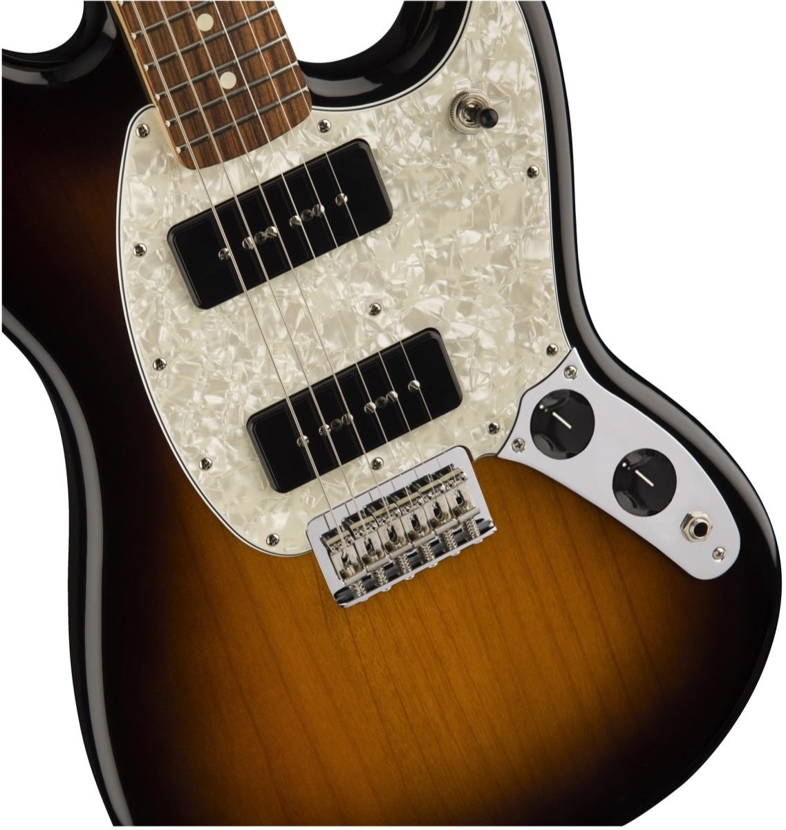 Fender Mustang 90 Electric Guitar, with Pau Ferro Fingerboard, View