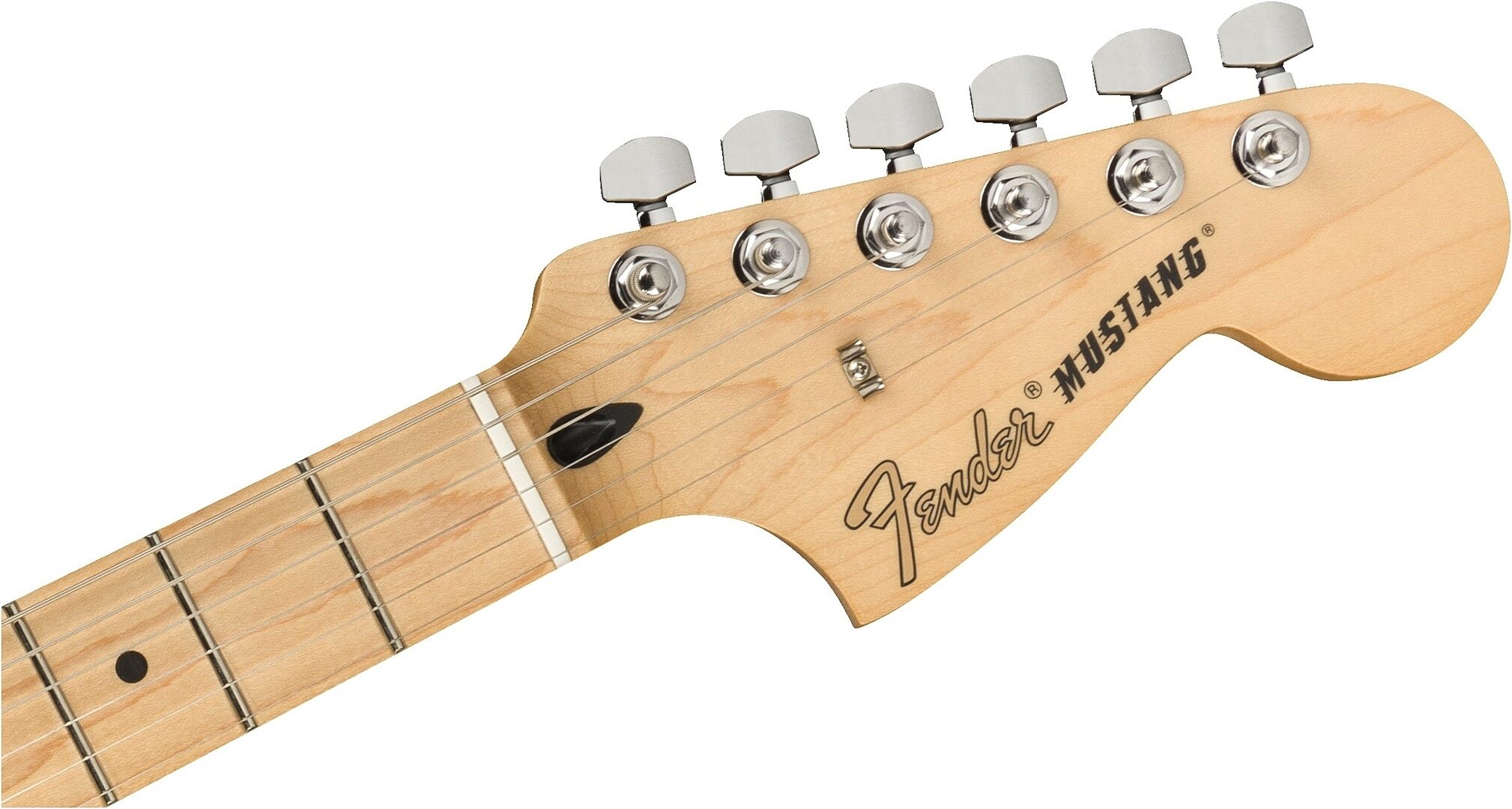 Fender Player Mustang 90 Electric Guitar, with Maple Fingerboard, Action Position Back