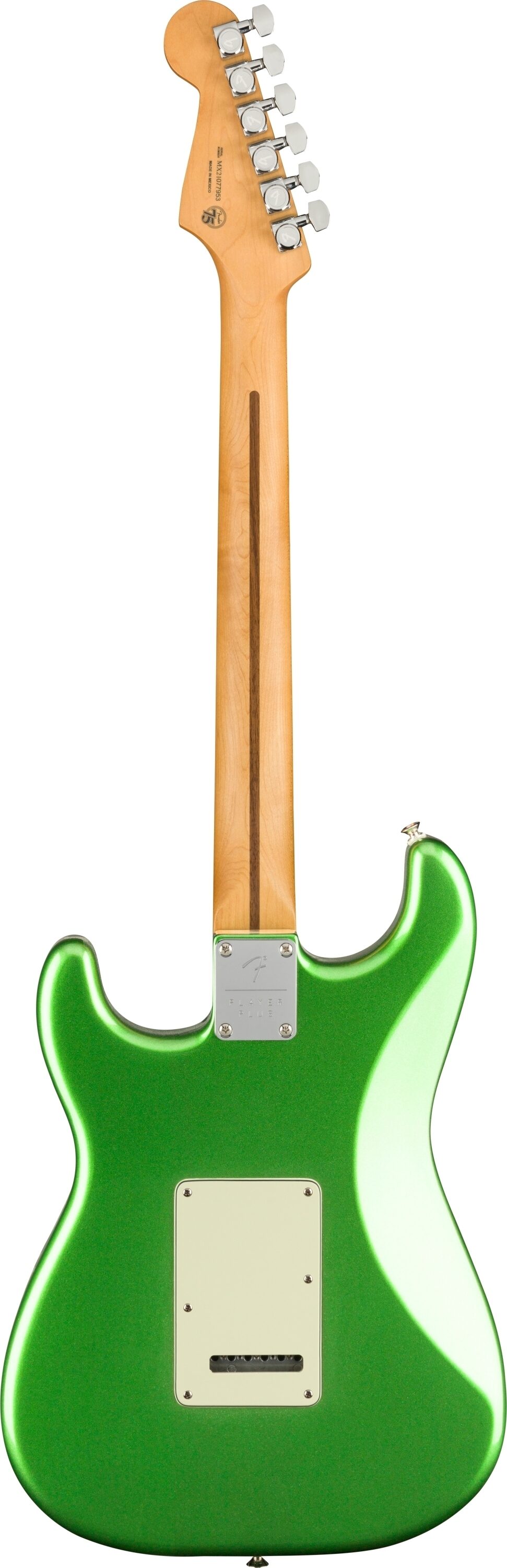 Fender Player Plus Stratocaster HSS Electric Guitar, Maple Fingerboard (with Gig Bag), Action Position Back