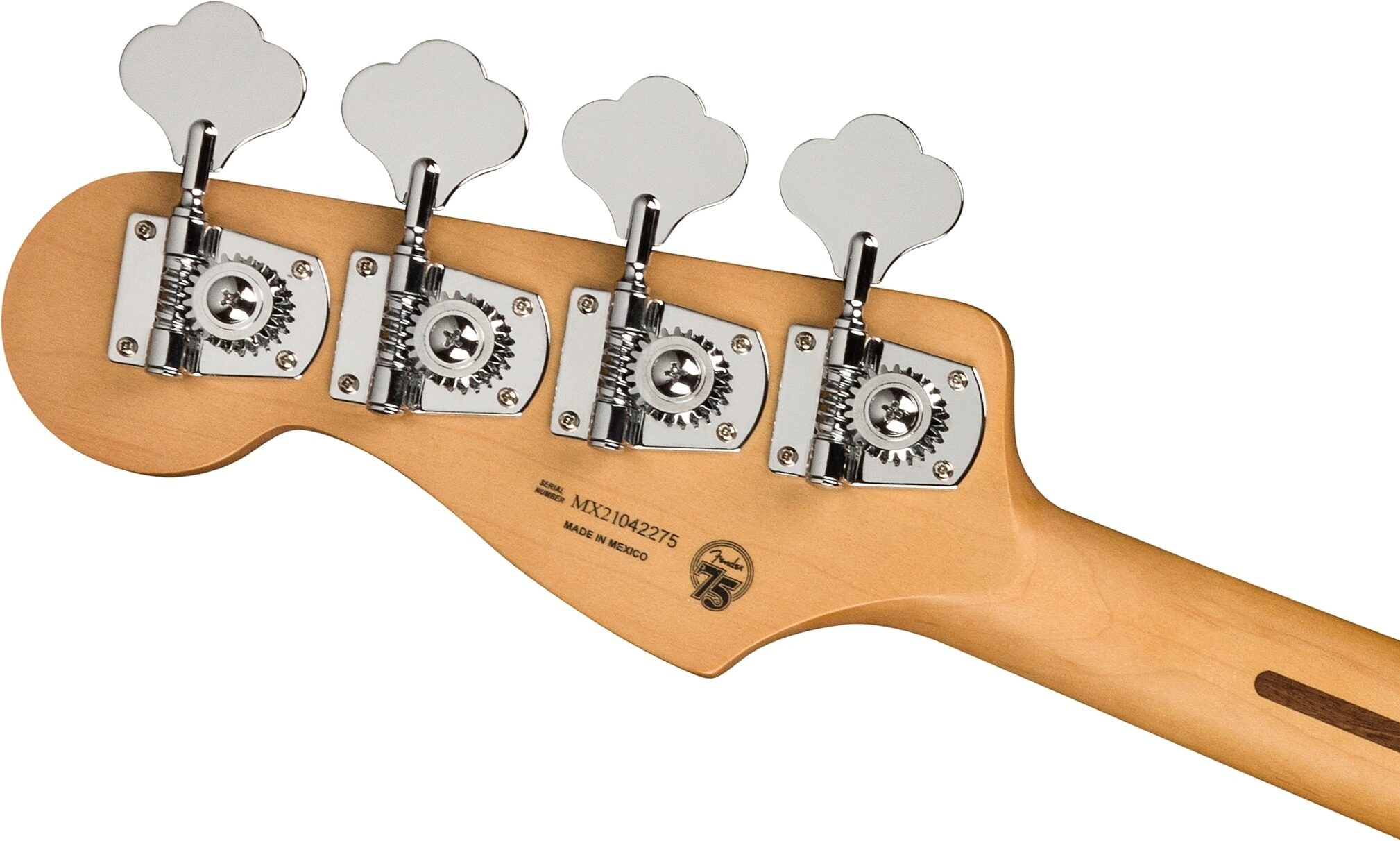 Fender Player Plus Jazz Electric Bass, Maple Fingerboard (with Gig Bag), Action Position Back