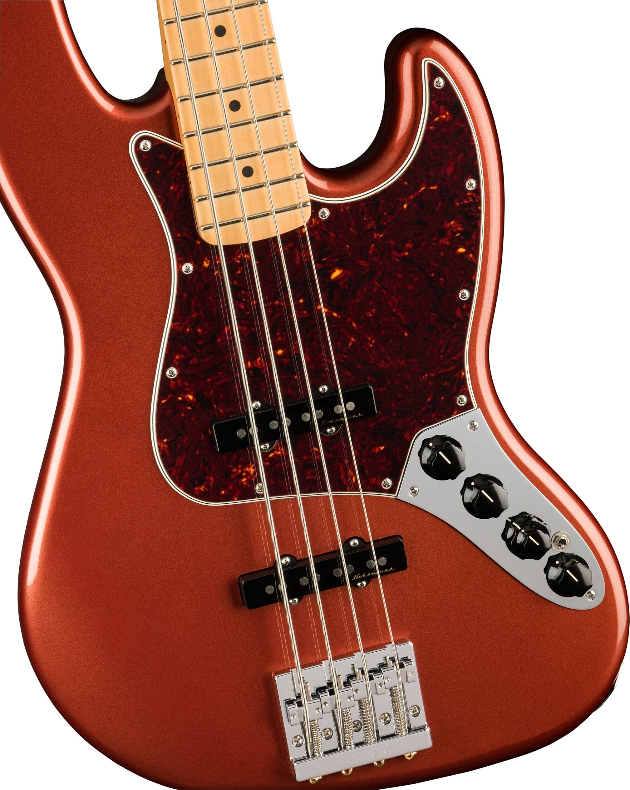 Fender Player Plus Jazz Electric Bass, Maple Fingerboard (with Gig Bag), Action Position Back
