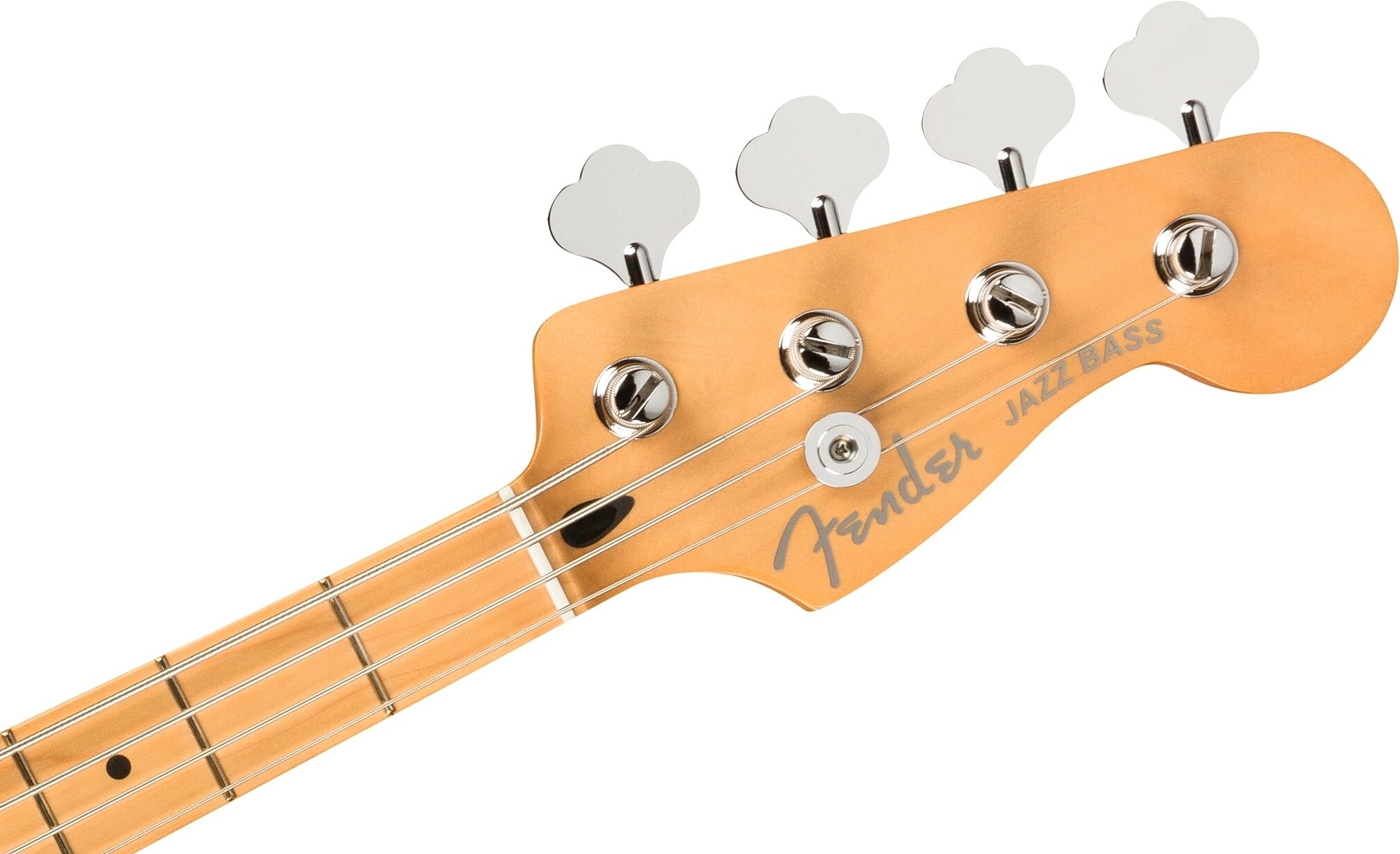 Fender Player Plus Jazz Electric Bass, Maple Fingerboard (with Gig Bag), Action Position Back
