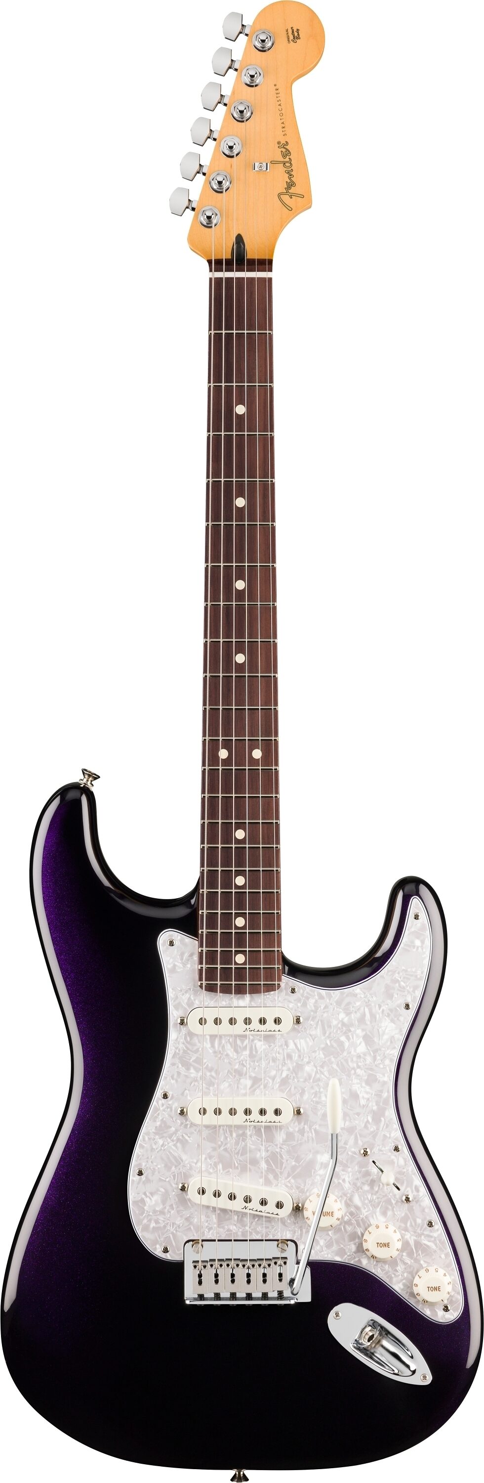 Fender Player II Modified Stratocaster Electric Guitar, Rosewood Fingerboard (with Gig Bag), Dusk, Action Position Back