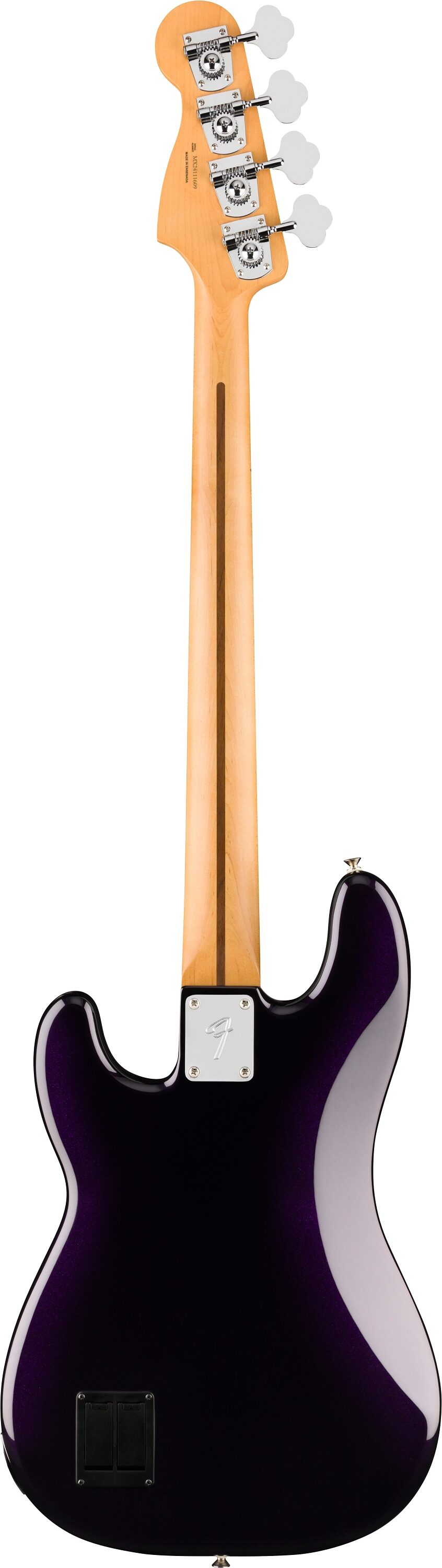 Fender Player II Modified Active Precision Electric Bass, Maple Fingerboard (with Gig Bag), Dusk, view