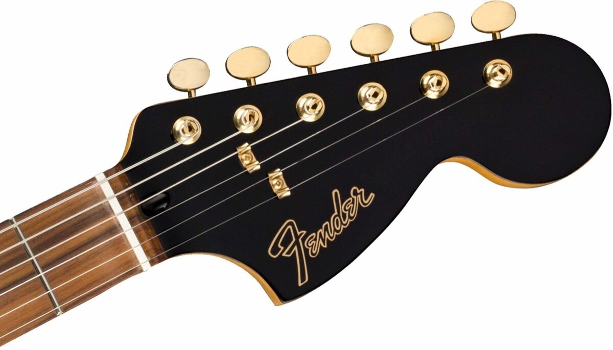 Fender Limited Edition Mahogany Blacktop Stratocaster HH Electric Guitar, View