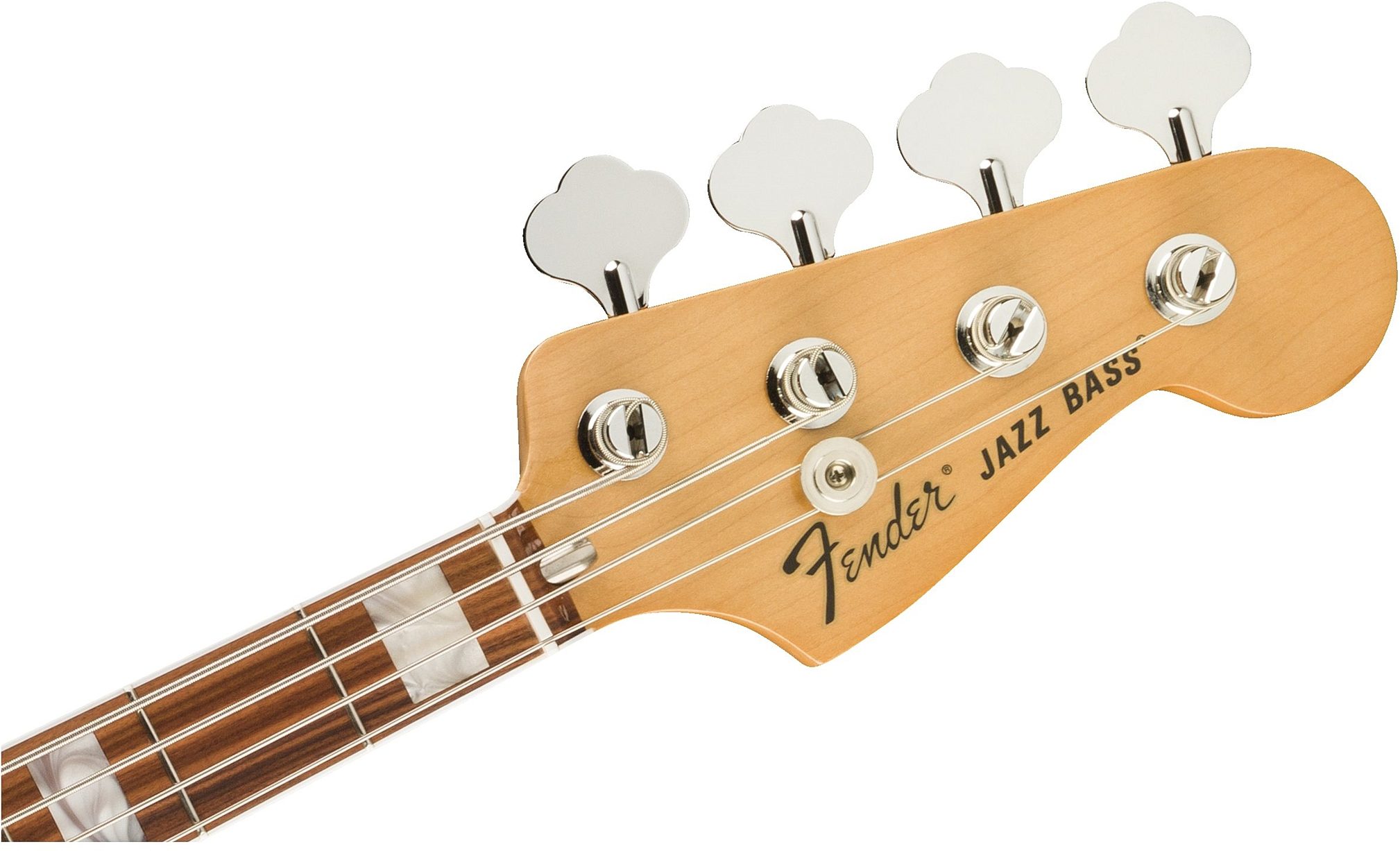 Fender Vintera '70s Jazz Electric Bass, Pau Ferro Fingerboard (with Gig Bag), Action Position Back