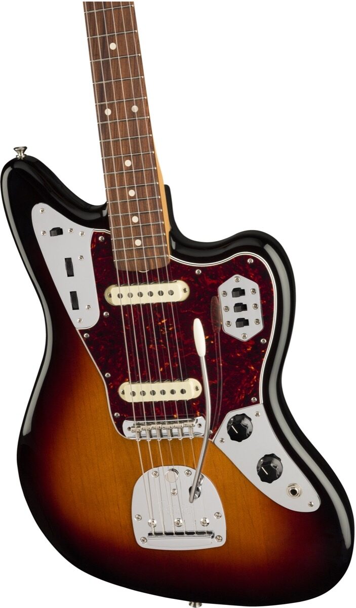 Fender Vintera '60s Jaguar Electric Guitar, Pau Ferro Fingerboard (with Gig Bag), View