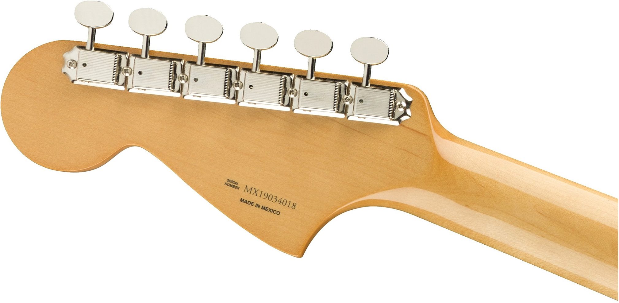 Fender Vintera '60s Jaguar Electric Guitar, Pau Ferro Fingerboard (with Gig Bag), Action Position Back