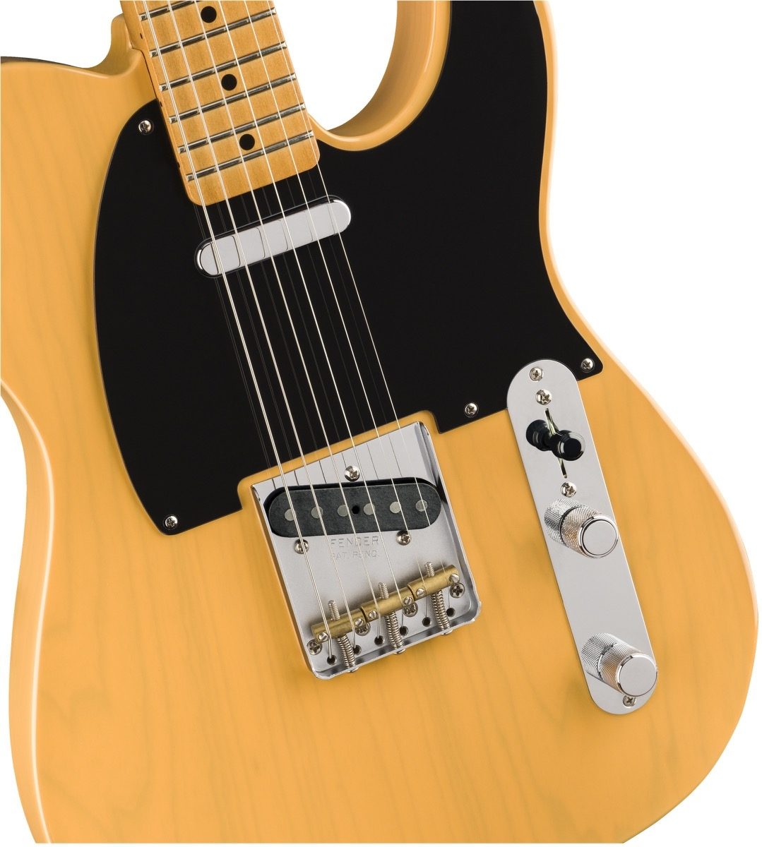 Fender Vintera '50s Telecaster Modified Electric Guitar, Maple Fingerboard (with Gig Bag), View