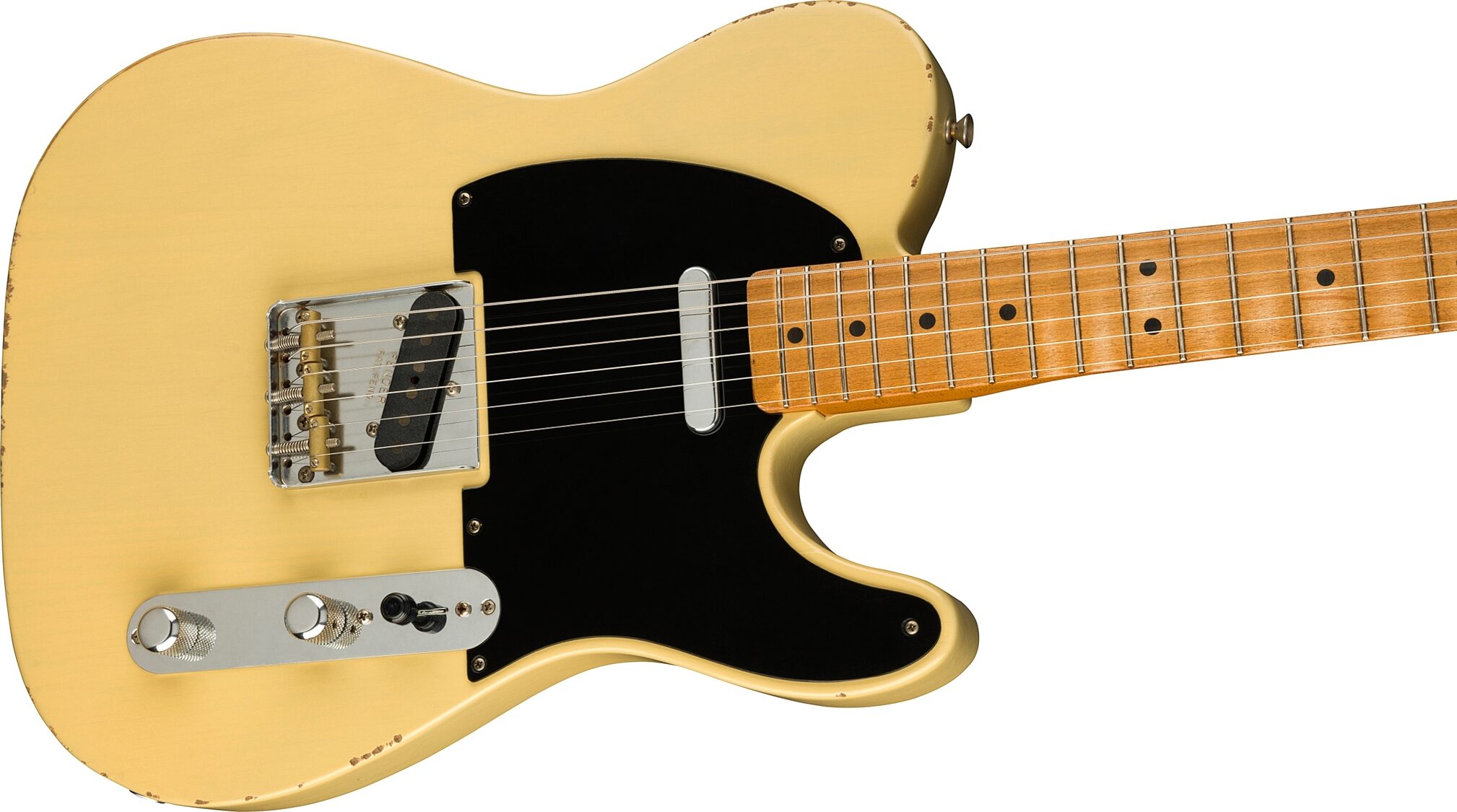 Fender Limited Edition Road Worn '50s Telecaster Electric Guitar, Maple Fingerboard (with Gig Bag), Action Position Back