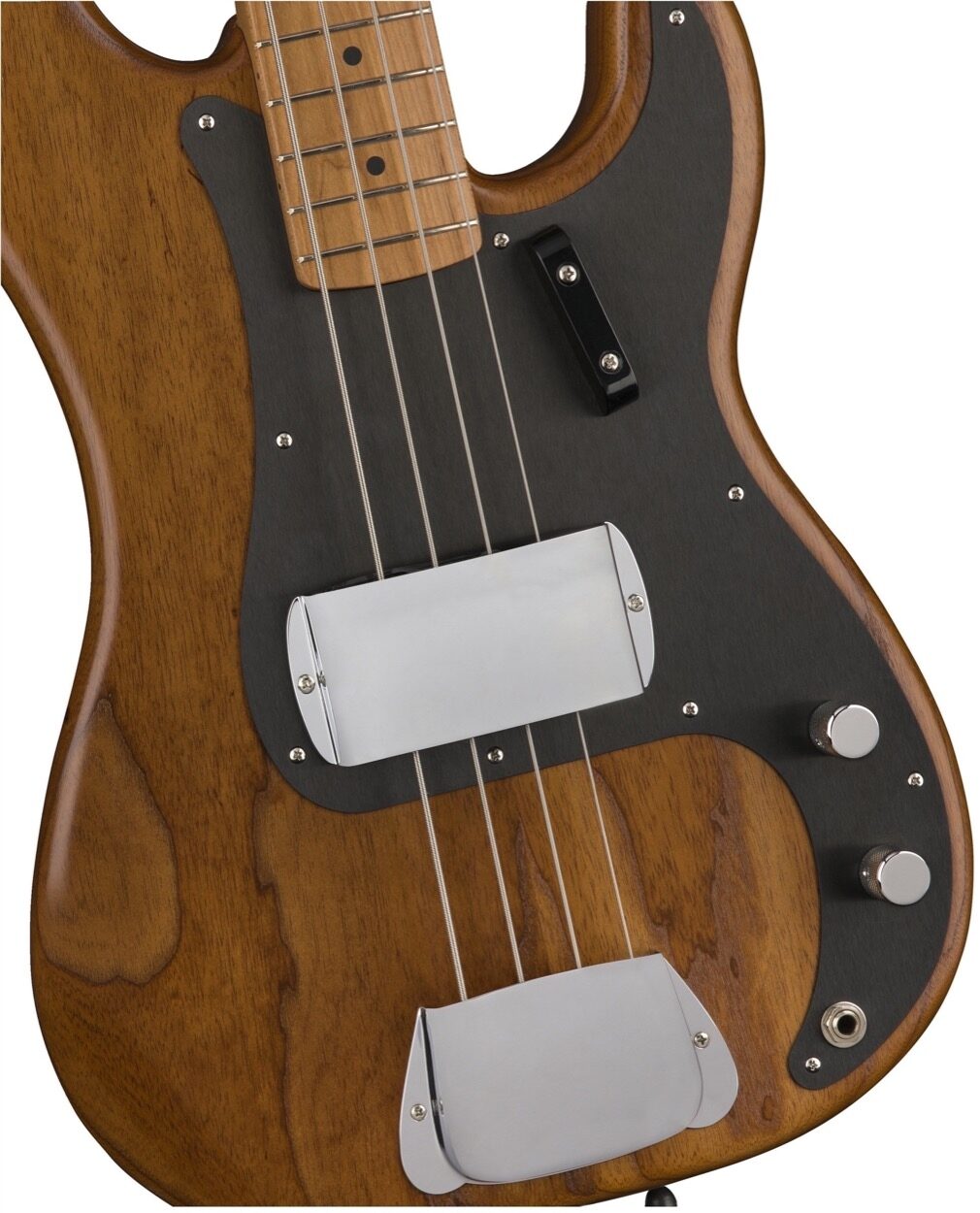 Fender Limited Edition 58 American Vintage Roasted Ash Precision Electric Bass (with Case), ve