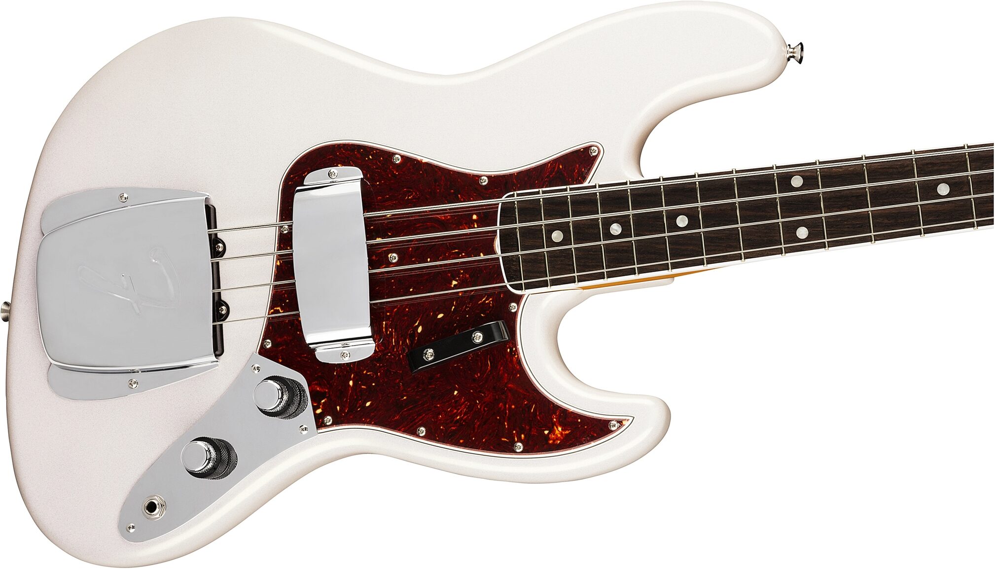 Fender 60th Anniversary Jazz Bass (with Case), Action Position Back