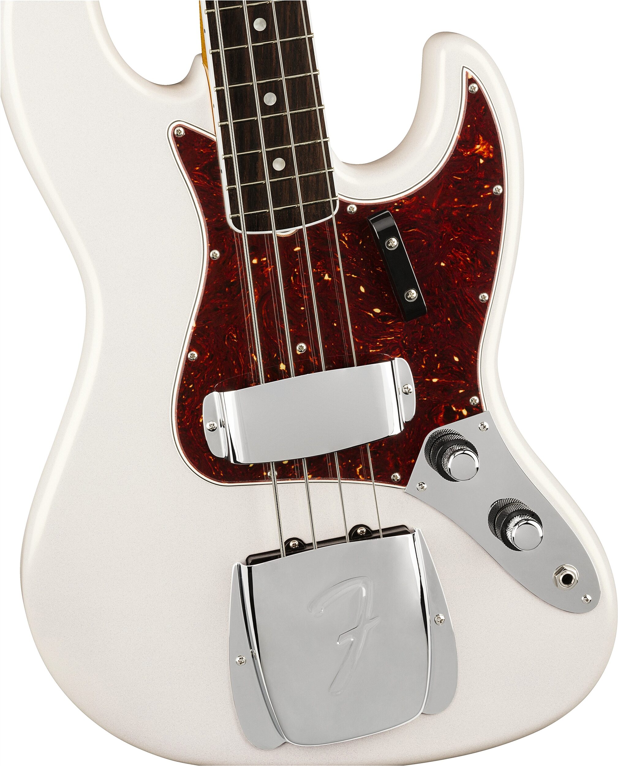 Fender 60th Anniversary Jazz Bass (with Case), Action Position Back