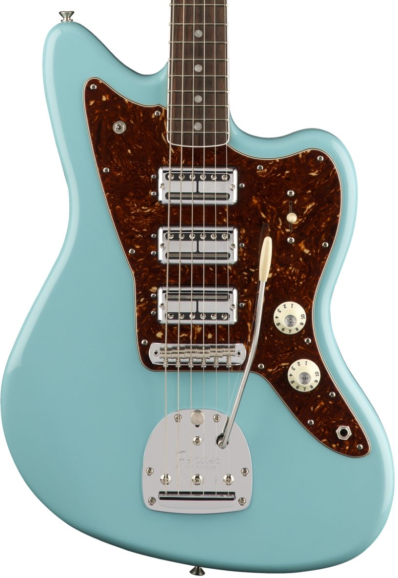 Fender 60th Anniversary Triple Jazzmaster Electric Guitar (with Case), View