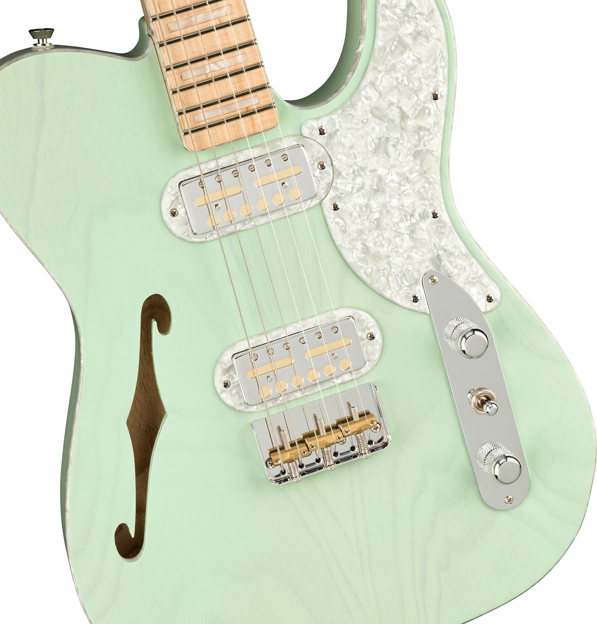 Fender Parallel Universe II Telecaster Magico Electric Guitar (with Case), Action Position Back