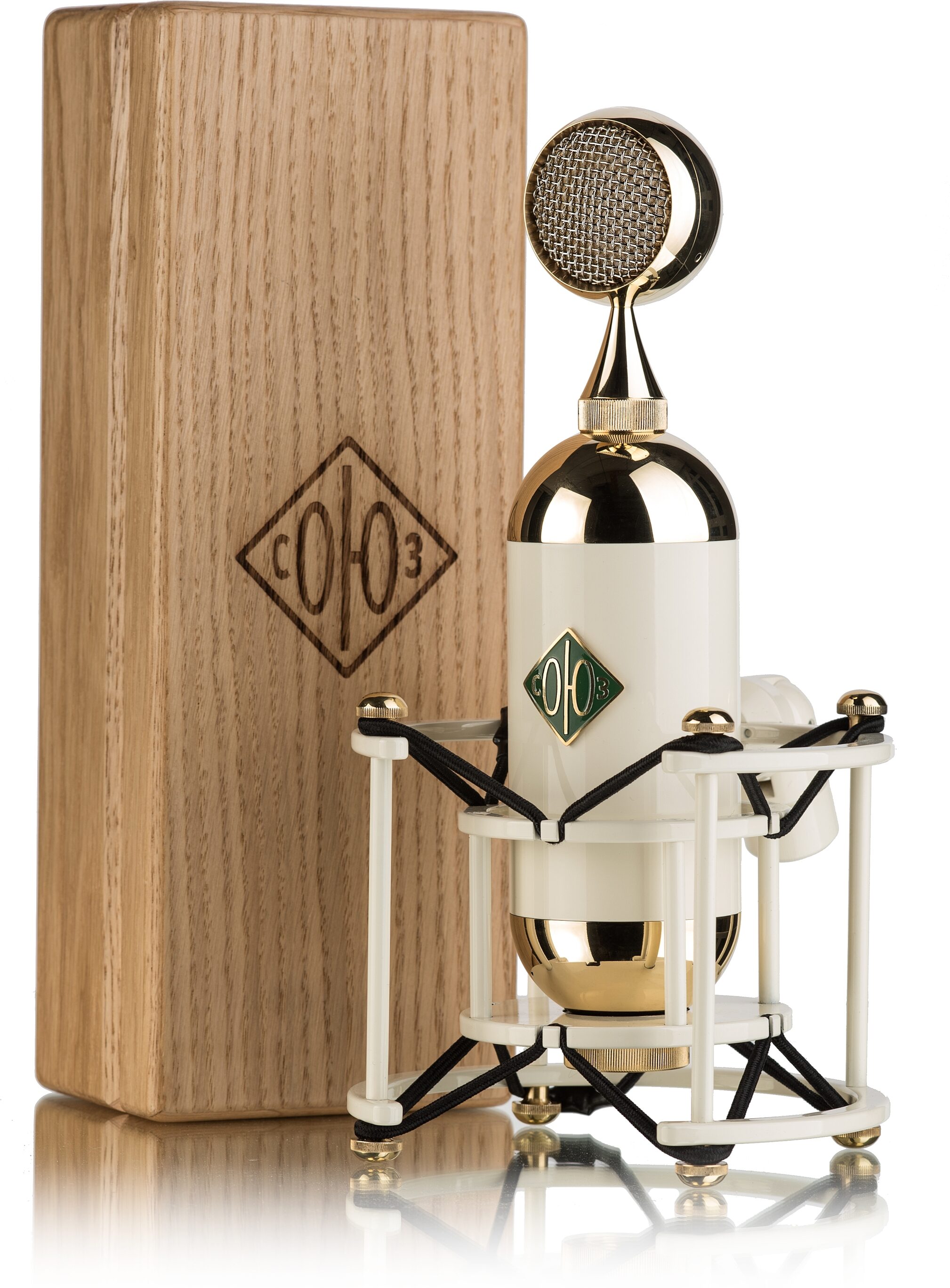 Soyuz 017 FET Large-Diaphragm Condenser Microphone, Main with all components Front