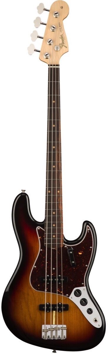 Fender American Original '60s Jazz Electric Bass, Rosewood Fingerboard (with Case), Main