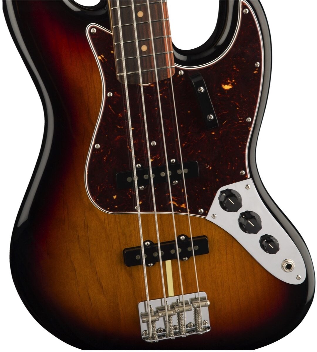 Fender American Original '60s Jazz Electric Bass, Rosewood Fingerboard (with Case), View