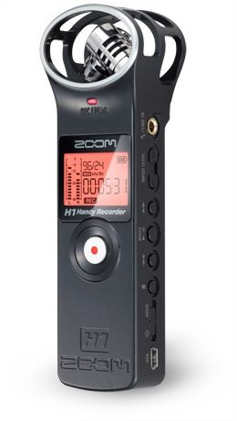 Zoom H1 Ultra-Portable Digital Audio Recorder