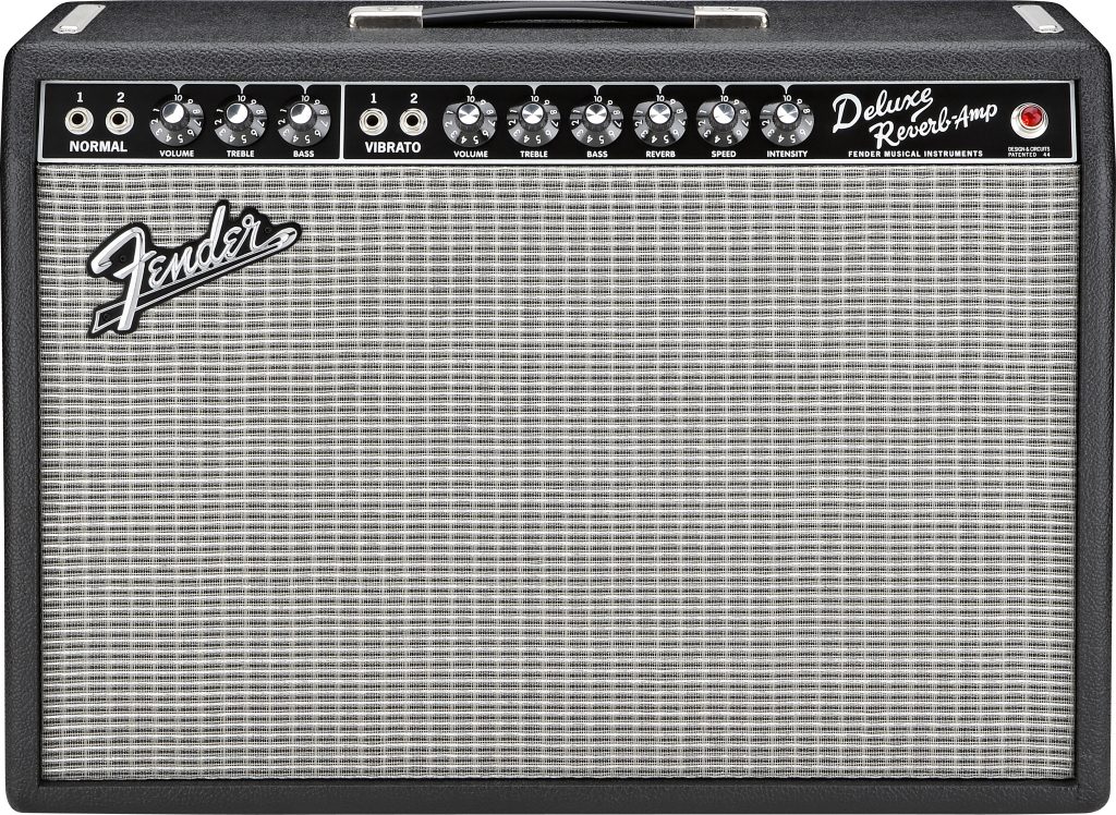 Fender '65 Deluxe Reverb Vintage Reissue Guitar Combo Amplifier (22 Watts,  1x12