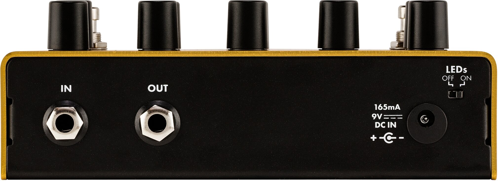Fender Duel Pugilist Distortion Pedal, Action Position Back