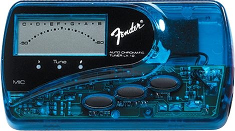 Fender LX12 Chromatic Tuner, Blue