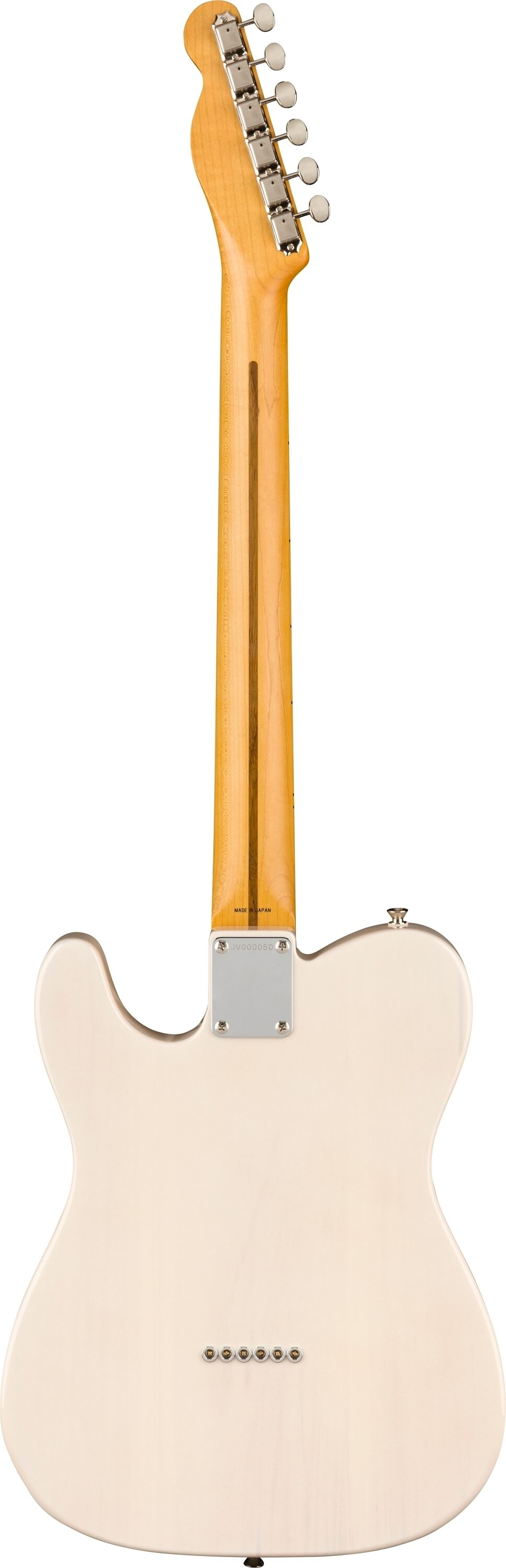Fender JV Modified '50s Telecaster Electric Guitar, with Maple Fingerboard (and Gig Bag), Action Position Back