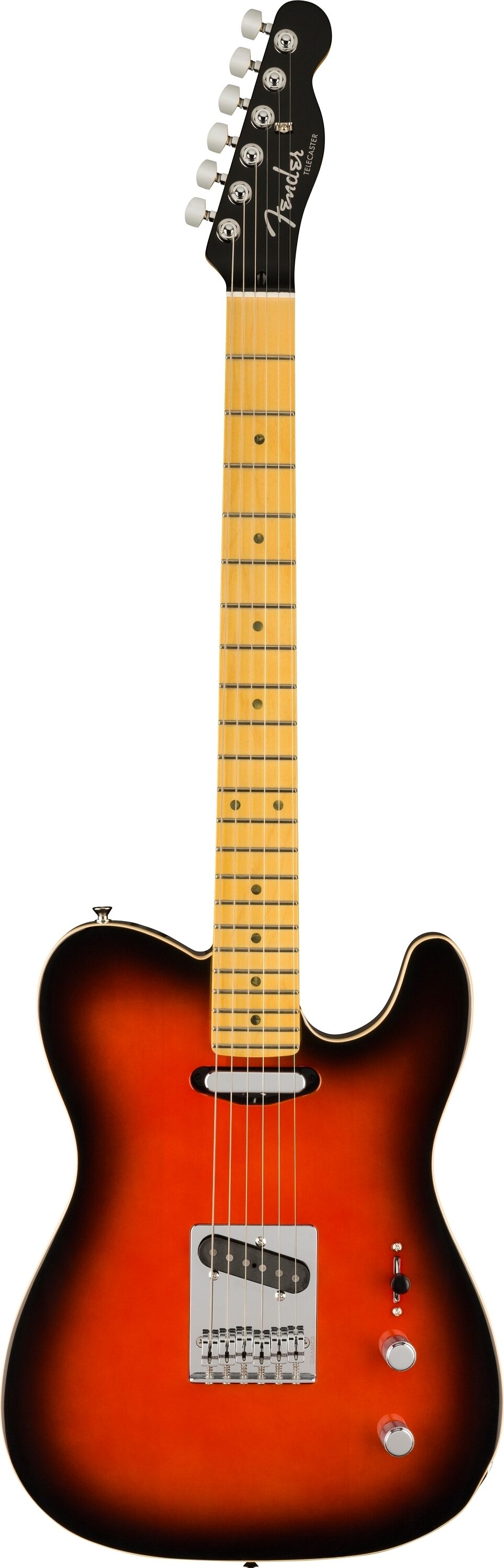 Fender Aerodyne Special Telecaster Electric Guitar, Maple Fingerboard (with Gig Bag), Action Position Back