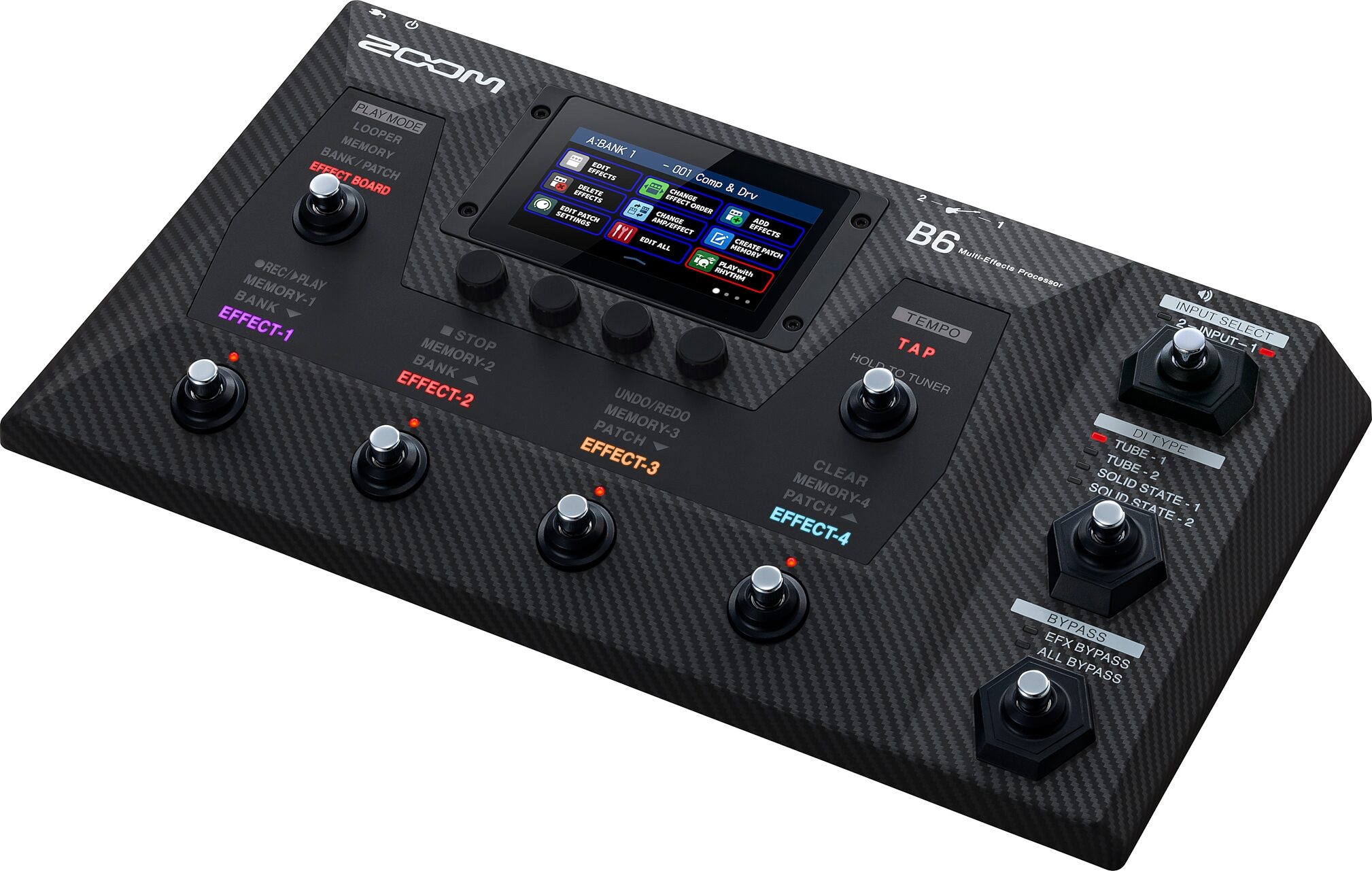 Zoom B6 Bass Multi-Effects Processor | zZounds